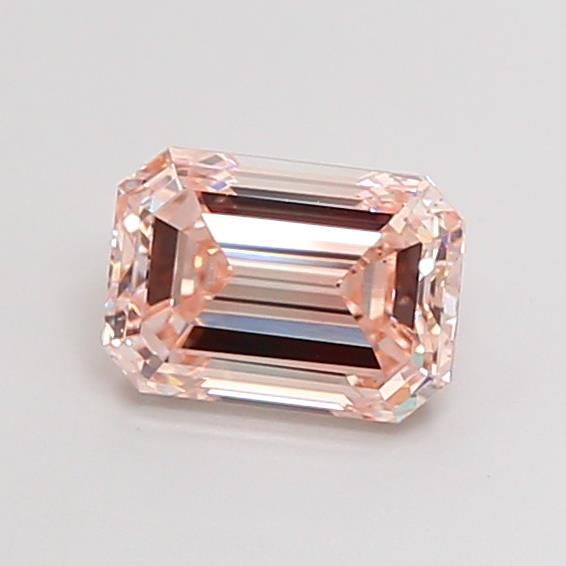 Lab Emerald 2.00 ct Fancy Light Brownish Pink VS2