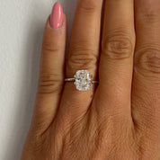 Lab Modified Cushion 3.10 ct E VVS2