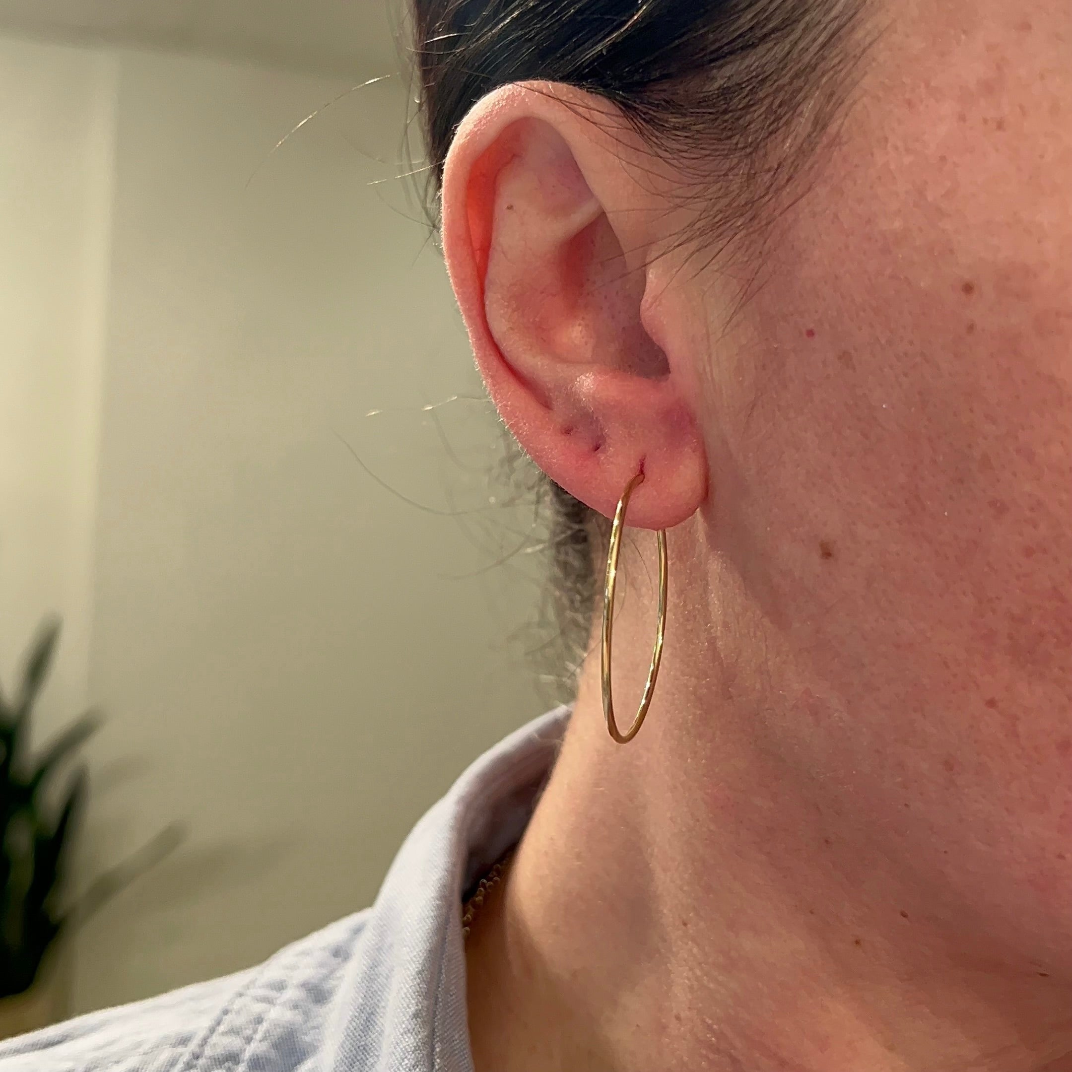 Endless Gold Hoops