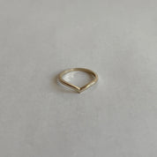 Chevron Stacker Ring