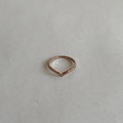 Chevron Stacker Ring