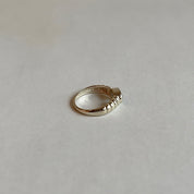 Gemstone Ripple Ring