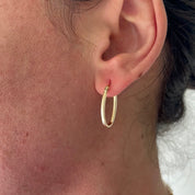 Oval Hoops