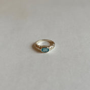 Gemstone Ripple Ring