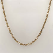 Diamond Cut Rolo Chain