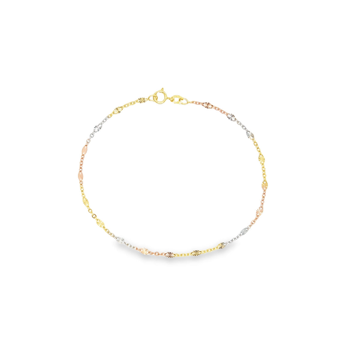 Midsummer Chain Bracelet - Yellow/White/Pink