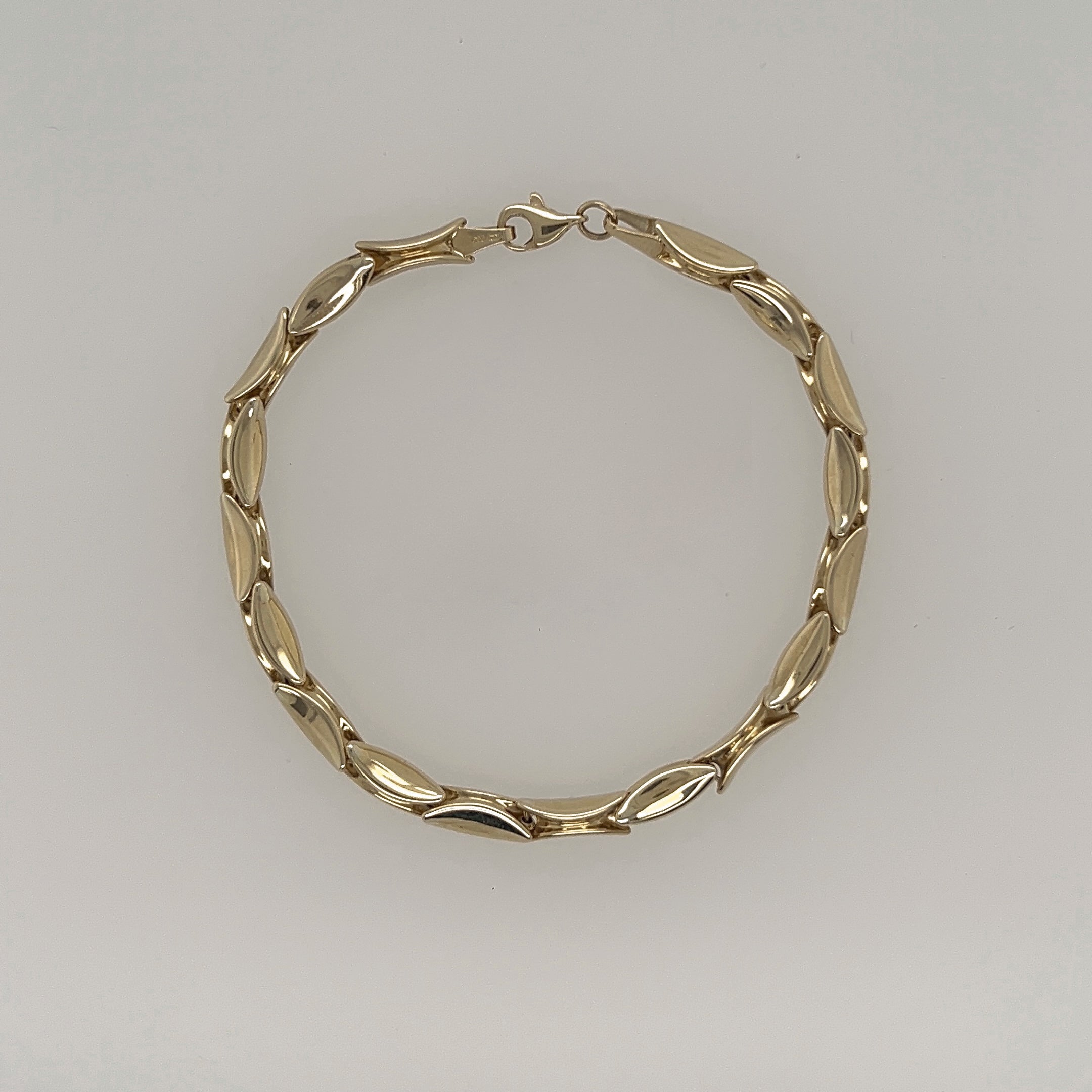 Pinched Link Bracelet