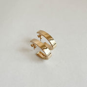 J-Hoop Earrings