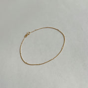 Diamond Cut Curb Chain Bracelet