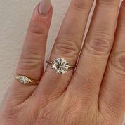 Lab Round 2.80 ct F VS1