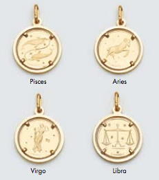 Zodiac Coin Pendant