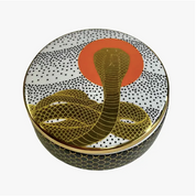 Cobra Rising Ceramic Trinket Box