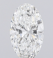 Lab Oval 2.21 ct F VS1