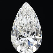 Lab Pear 3.09ct F VS1