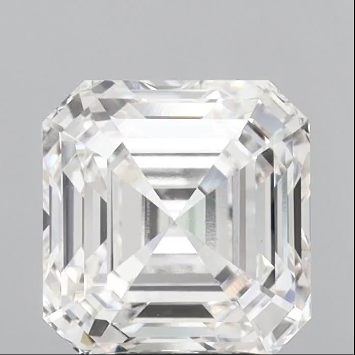 Lab Asscher 3.06ct F VS1