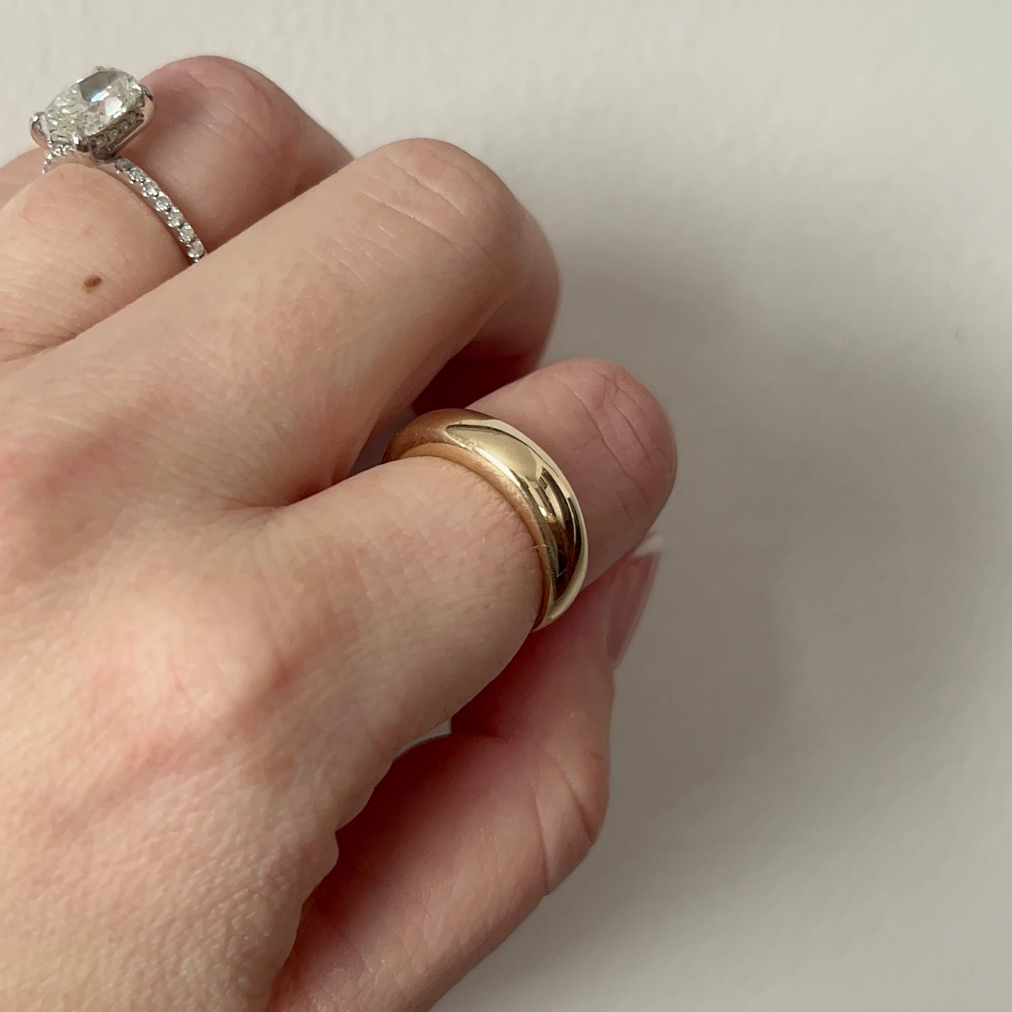 Smooth Dome Ring