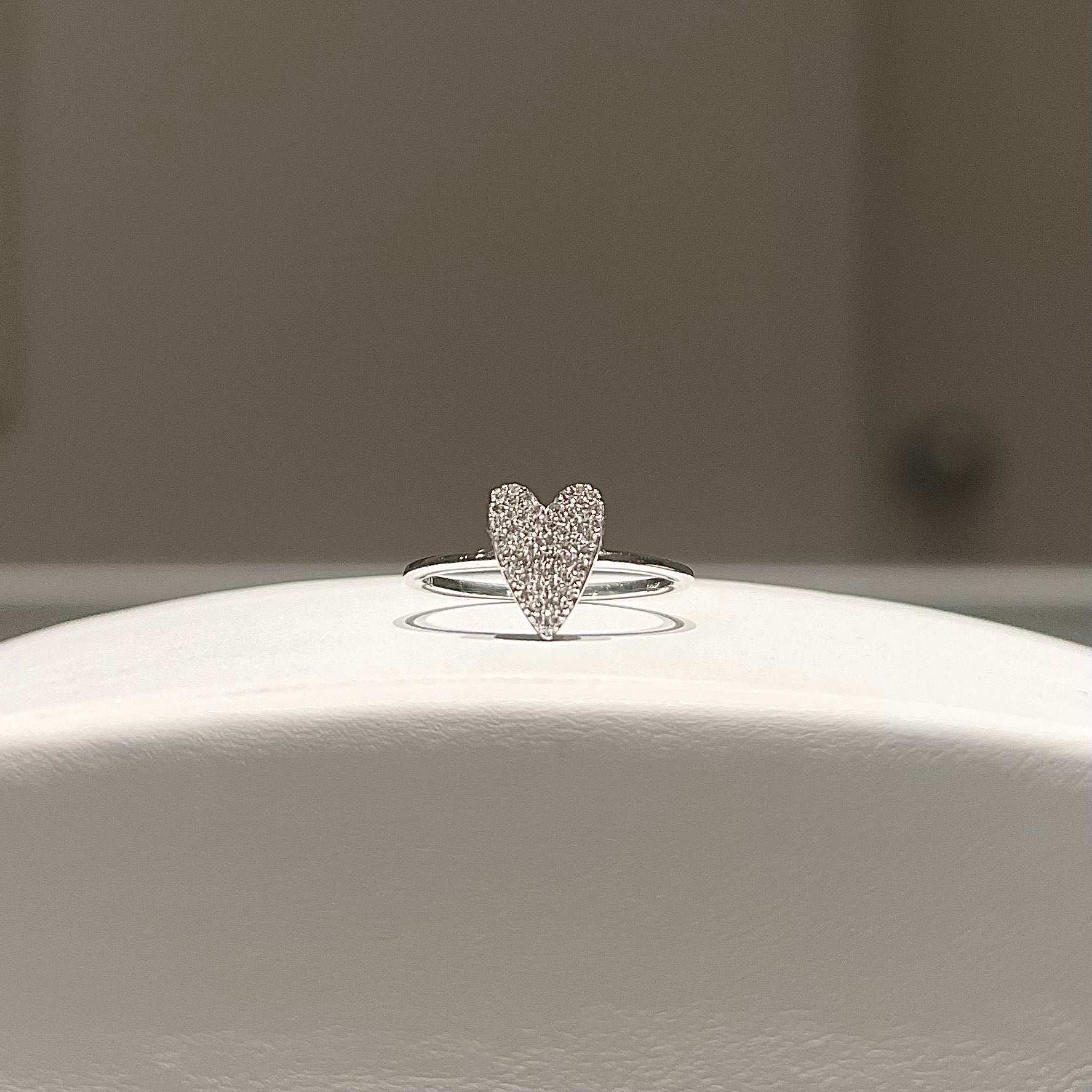 Diamond Heart Ring
